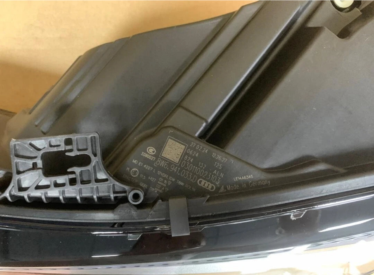 Audi a5/S5/RS5 B9 2016-2020 led headlight light complete unit left side