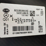 A2128202039KZ Mercedes-Benz E-Class W212 S212 Saloon Estate Facelift 2012-2016 Genuine OEM Static LED Headlamp