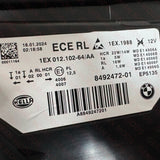 BMW 3 SERIES F30-F31-F35 LCI 2014-2019 SHADOW EDITION LED HEADLAMP LEFT AND RIGHT SIDE 8492471+8492472