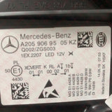 A2059069305KZ Mercedes-Benz C-Class W205 Facelift 2018-2022 Genuine OEM Intelligent Light System ILS Multibeam LED Blue DRL Headlamp