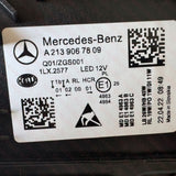 A2139066508KZ & A2139066608KZ Mercedes-Benz E-Class W213 S213 C238 A238 Facelift 2020-2024 Genuine OEM High Performance Static LED Headlamp Pair