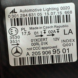 A2059068102KZ Mercedes-Benz C-Class W205 2014-2018 Genuine OEM LED Intelligent Light System ILS / Multibeam Headlamp