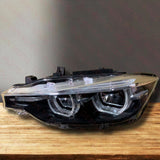 BMW 3 SERIES F30-F31-F35 LCI 2014-2019 SHADOW EDITION LED HEADLAMP LEFT AND RIGHT SIDE 8492471+8492472