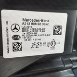 A2139066801KZ Mercedes-Benz E-Class W213 S213 C238 A238 Pre-Facelift 2016-2020 Genuine OEM High Performance LED Headlamp