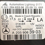 A2059067503KZ & A2059067603KZ Mercedes-Benz C-Class W205 2014-2018 Genuine OEM High Performance Static LED Headlamp Pair