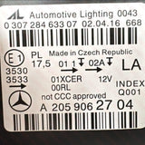 A2059067503KZ & A2059067603KZ Mercedes-Benz C-Class W205 2014-2018 Genuine OEM High Performance Static LED Headlamp Pair