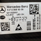 A2139066508KZ & A2139066608KZ Mercedes-Benz E-Class W213 S213 C238 A238 Facelift 2020-2024 Genuine OEM High Performance Static LED Headlamp Pair