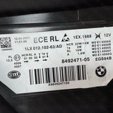BMW 3 SERIES F30-F31-F35 LCI 2014-2019 SHADOW EDITION LED HEADLAMP LEFT AND RIGHT SIDE 8492471+8492472