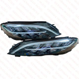 A2059068105KZ & A2059061806KZ Mercedes-Benz C-Class W205 Facelift 2018-2022 Genuine OEM High Performance LED Headlamp Pair