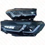 BMW 5 SERIES G30 G31 F90 M5 2021-2024 ADAPTIVE LEDSHADOW EDITION AHL HEADLIGHT LEFTSIDE AND RIGHT SIDE PAIR 8084377+8084378