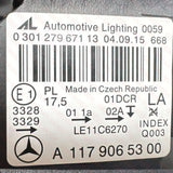 A1179066500KZ & A1179066600KZ Mercedes-Benz CLA W117 2012-2016 Genuine OEM Bi-Xenon Headlamp Pair