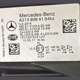 A2139066701KZ & A2139066801KZ Mercedes-Benz E-Class W213 S213 C238 A238 Pre-Facelift 2016-2020 Genuine OEM High Performance LED Headlamp Pair
