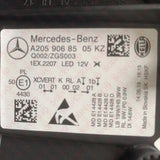 A2059069305KZ & A2059069405KZ Mercedes-Benz C-Class W205 Facelift 2018-2022 Genuine OEM Intelligent Light System ILS Multibeam LED Blue DRL Headlamp Pair