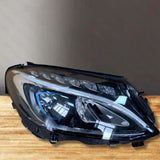 A2059060104KZ & A2059060204KZ Mercedes-Benz C-Class W205 2014-2018 Genuine OEM Plug-in Hybrid High Performance Blue Eye LED Headlamp Pair