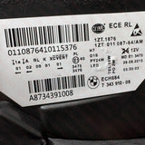 BMW 5 SERIES F10 F11 M5 LCI 2014-2018 ADAPTIVE XENON HEADLIGHT LEFT+RIGHT SIDE PAIR 7343909+7343910