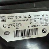 BMW 3 SERIES F30-F31-F35 LCI 2014-2019 SHADOW EDITION LED HEADLAMP LEFT AND RIGHT SIDE 8492471+8492472