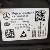 A2139066508KZ & A2139066608KZ Mercedes-Benz E-Class W213 S213 C238 A238 Facelift 2020-2024 Genuine OEM High Performance Static LED Headlamp Pair