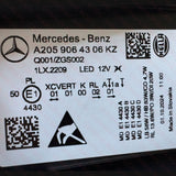 A2059061706KZ Mercedes-Benz C-Class W205 Facelift 2018-2022 Genuine OEM Intelligent Light System ILS Multibeam LED Headlamp