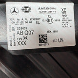 A4479063401KZ & A4479063501KZ Mercedes-Benz Vito V-Class EQV W447 Facelift 2019-2024 Genuine OEM Black Edition Intelligent LED ILS MULTIBEAM Headlamp Pair