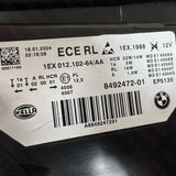 BMW 3 SERIES F30-F31-F35 LCI 2014-2019 SHADOW EDITION LED HEADLIGHT RIGHT SIDE 8492472