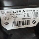 BMW 3 SERIES F30-F31-F35 LCI 2014-2019 SHADOW EDITION LED HEADLAMP LEFT AND RIGHT SIDE 8492471+8492472