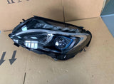 Mercedes-Benz C Class 2014-2018 W205 LED high performance Headlight Assembly Left/Passenger/Near Side Genuine OEM plug in hybrid