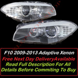 BMW 5 Series 2009-2013 F10 f11 m5 Headlight Headlamp Assembly Pre LCI Adaptive Bi Xenon Left and Right complete Pair