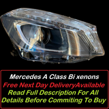 Genuine Oem Mercedes-Benz A Class A45 W176 2012-2018 Bi Xenon Headlights/Headlamp Right and Right/Driver/Off Side