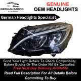 Mercedes Benz C Class W205 2014-2018 Genuine Oem Multibeam Intelligent Led Headlight Headlamp Left/Passenger/Near Side Complete Unit