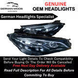 Genuine/Oem Mercedes-Benz E Class 2016-2020  W213 Multibeam/Adaptive Led Headlight/Headlamp Assembly Left and Right side Pair