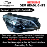 Genuine/Oem Mercedes-Benz E Class 2016-2020  W213 Multibeam/Adaptive Led Headlight/Headlamp Assembly Right/Driver/Off Side