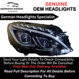 Mercedes Benz C Class W205 2014-2018 Genuine Oem Multibeam Intelligent Led Headlight Headlamp Left/Passenger/Near Side complete unit