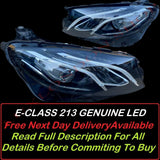 Genuine/Oem Mercedes-Benz E Class 2016-2020  W213 High Performance Led Headlight/Headlamp Assembly Left and Right side complete Pair