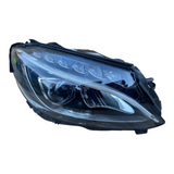 Mercedes-Benz C Class W205 2014-2018 Genuine OEM Headlights Headlamps Left And Right Side Complete Pair