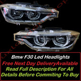 BMW 3 Series F30 Lci 2013-2019 Full Led Headlight/Headlamp Assembly Left and Right complete pair Genuine Oem