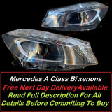 Genuine Oem Mercedes-Benz A Class A45 W176 2012-2018 Bi Xenon Headlights/Headlamp Right and Left Side complete pair