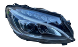 Mercedes C Class W205 2014-2018 LED high performance Headlight Assembly Genuine OEM Right/Driver/off side