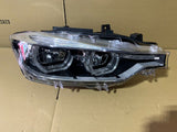 2014-2019 BMW 3 Series F30 LCI LED Headlight Assembly Left Right Side OEM
