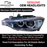 BMW 3 Series F30 2013-2019 Lci bi-xenon Headlight/Headlamp Assembly Left/passenger/near side Genuine Oem complete unit