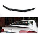 Audi A3 S3 RS3 Saloon/Sedan Rear Boot Trunk Spoiler M4 Style 2013-19 Gloss Black