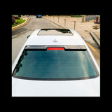 Audi A4 S4 S Line carbon Fibre print Rear Roof Spoiler RS4 style 2017-19 saloon models