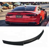 Audi A5 S5 RS5 glossy black Rear trunk Spoiler M4 style 2017-19 coupe Sportsback