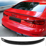 AUDI A6 RS6 Rear Tailgate trunk Spoiler 2012-18 S6 look OEM style carbon fiber