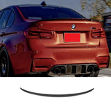 BMW 3 Series F30 12-17 MP Style Gloss Black Rear Trunk Boot Spoiler lip