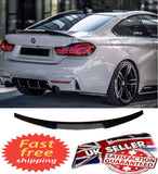 BMW 3 Series G20 2018+ Rear Trunk Boot Spoiler lip Spliter M4 Style Gloss Black