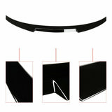 Rear Trunk Boot Spoiler For 2014-20 BMW F32 4 Series Coupe M4 Style Gloss Black