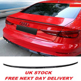 AUDI A6 RS6 Rear Tailgate trunk Spoiler 2012-18 S6 look OEM style glossy black