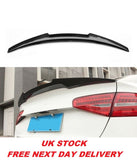 Audi A4 RS4 S4 S Line gloss black Boot Trunk Rear Spoiler M4 style 2017-21