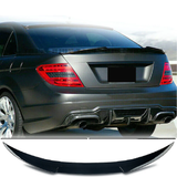 MERCEDES C CLASS W204 2011-2014 M4 STYLE GLOSS BLACK C63 LOOK REAR TRUNK SPOILER