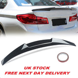 BMW 5 SERIES G30 G38 2017-20 REAR Trunk BOOT SPOILER LIP  M4 V STYLE